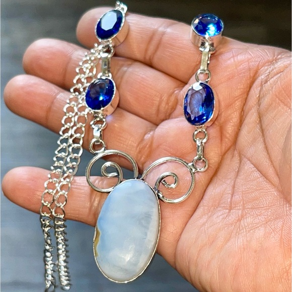 Owyhee Opal Pendant Necklace - Picture 7 of 16